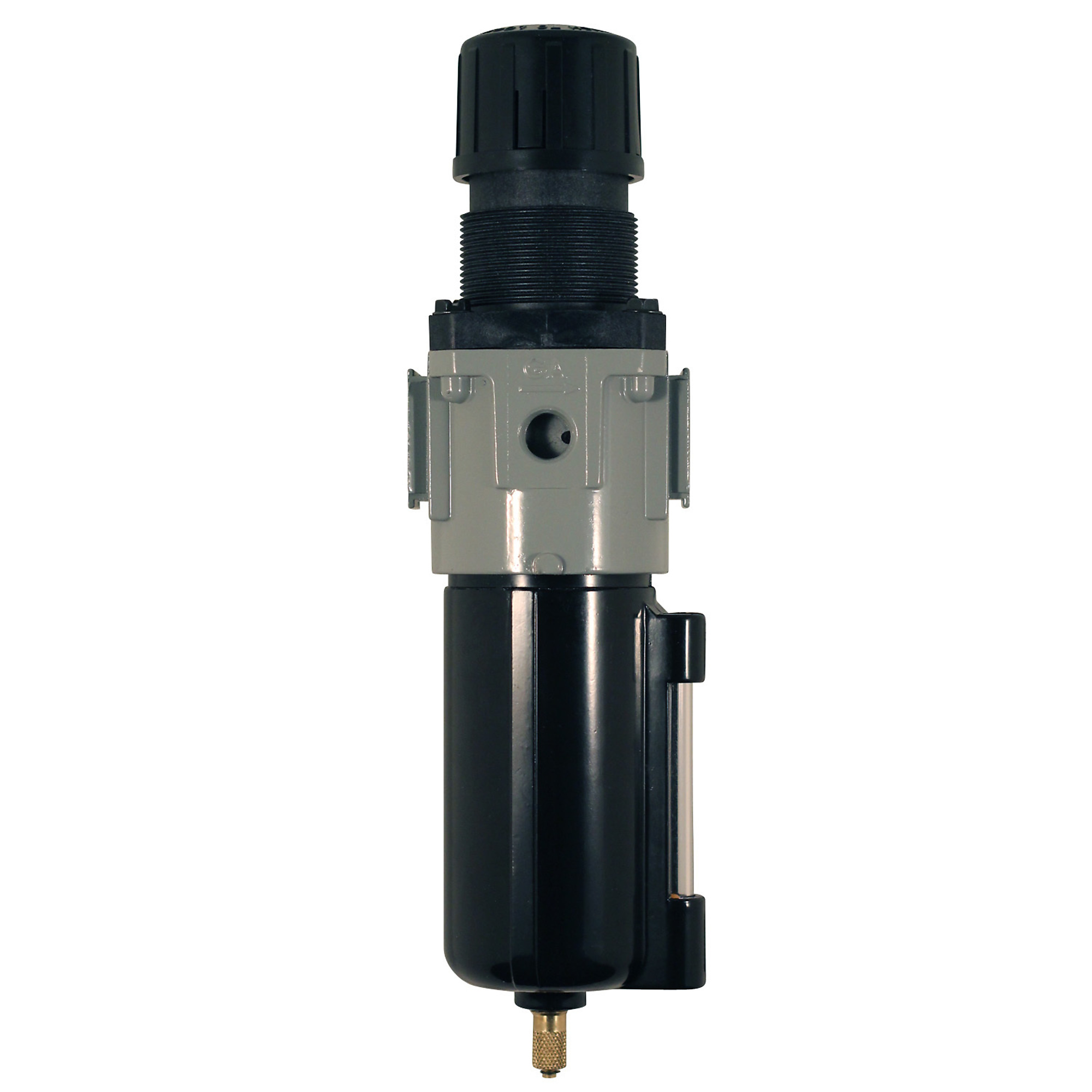 Milton, Filter-Regulator Piggyback with Metal Bowl, Max. PSI 200 PSI, Model# 1111-1